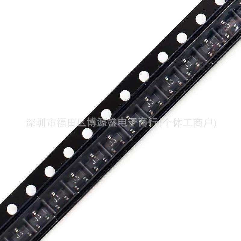 长电 场效应管 2SK3018 SOT-23 KN 1个N沟道 耐压30V 电流100mA