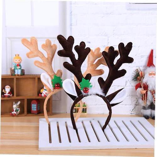 Christmas Headbands Santa Tree Elk Antlers Headband Kids