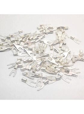 UT2.5-8/厂家直销冷压接线端子/接线鼻/叉形焊接裸端子 叉形线耳