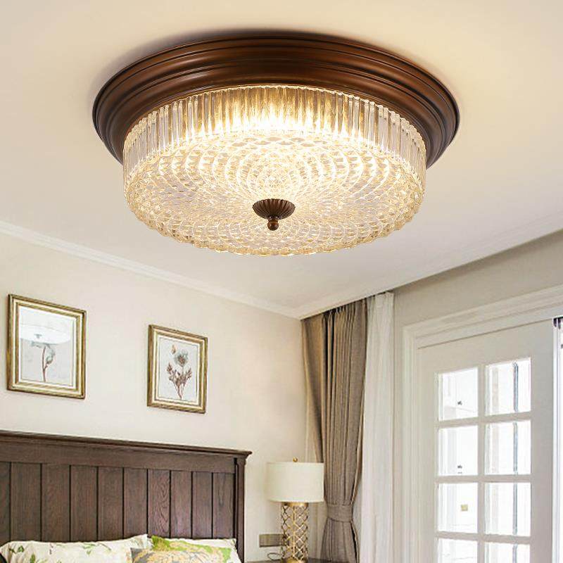 美式吸顶灯卧室灯复古乡村圆形led客厅主卧房间书房阳台过道灯具,家装灯饰光源,餐厅/卧室/书房吸顶灯,淘宝优惠券,粉丝福利购,淘宝优惠卷