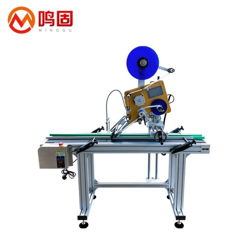 鸣固全自动贴标机触摸屏可调节贴标机LJ-FH-TS200贴标机