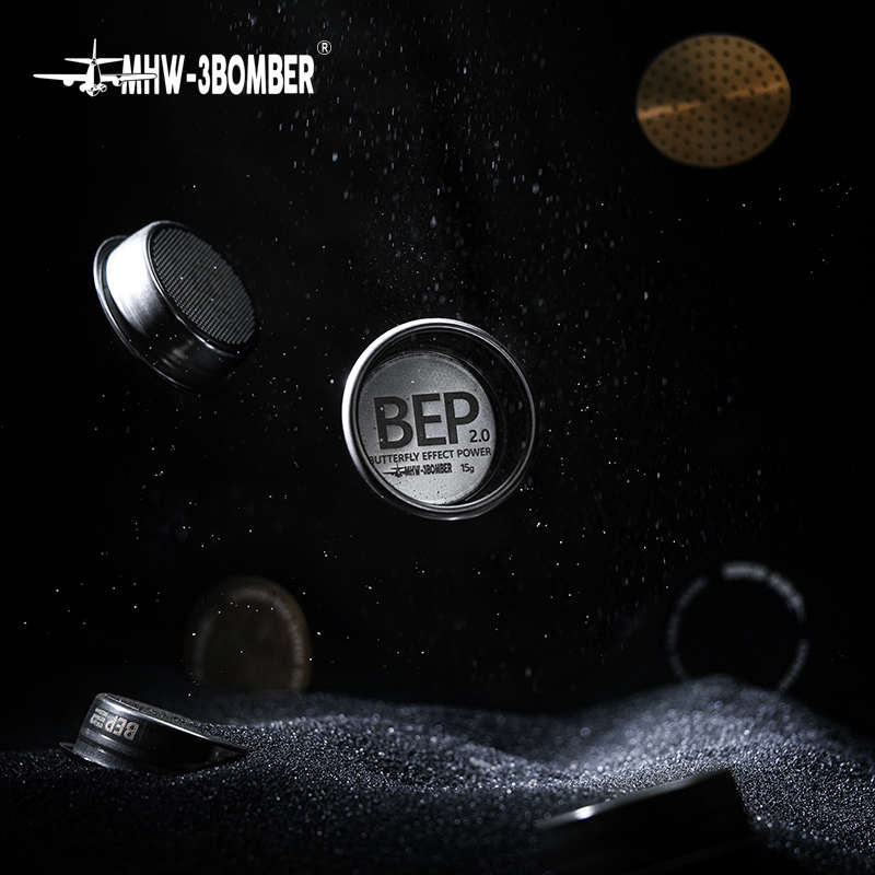 MHW轰炸机BEP蝴蝶粉碗2.0精密双层滤网咖啡机无底萃取18/20/22g