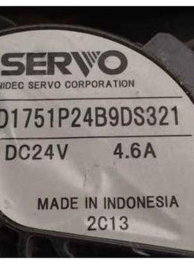 17251 24V 4.6A 日本SERVO风扇 D1751P24B9DS321 大风变频风