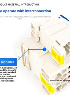 轨道型一进多出单级接线盒端子Ukk80A/125/160A/250A/400A/500A