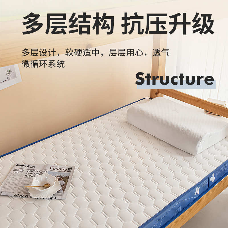 包邮天然乳胶床垫家用榻榻米垫子橡胶硅胶软垫单双人学生宿舍垫子