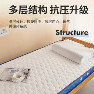 包邮 天然乳胶床垫家用榻榻米垫子橡胶硅胶软垫单双人学生宿舍垫子