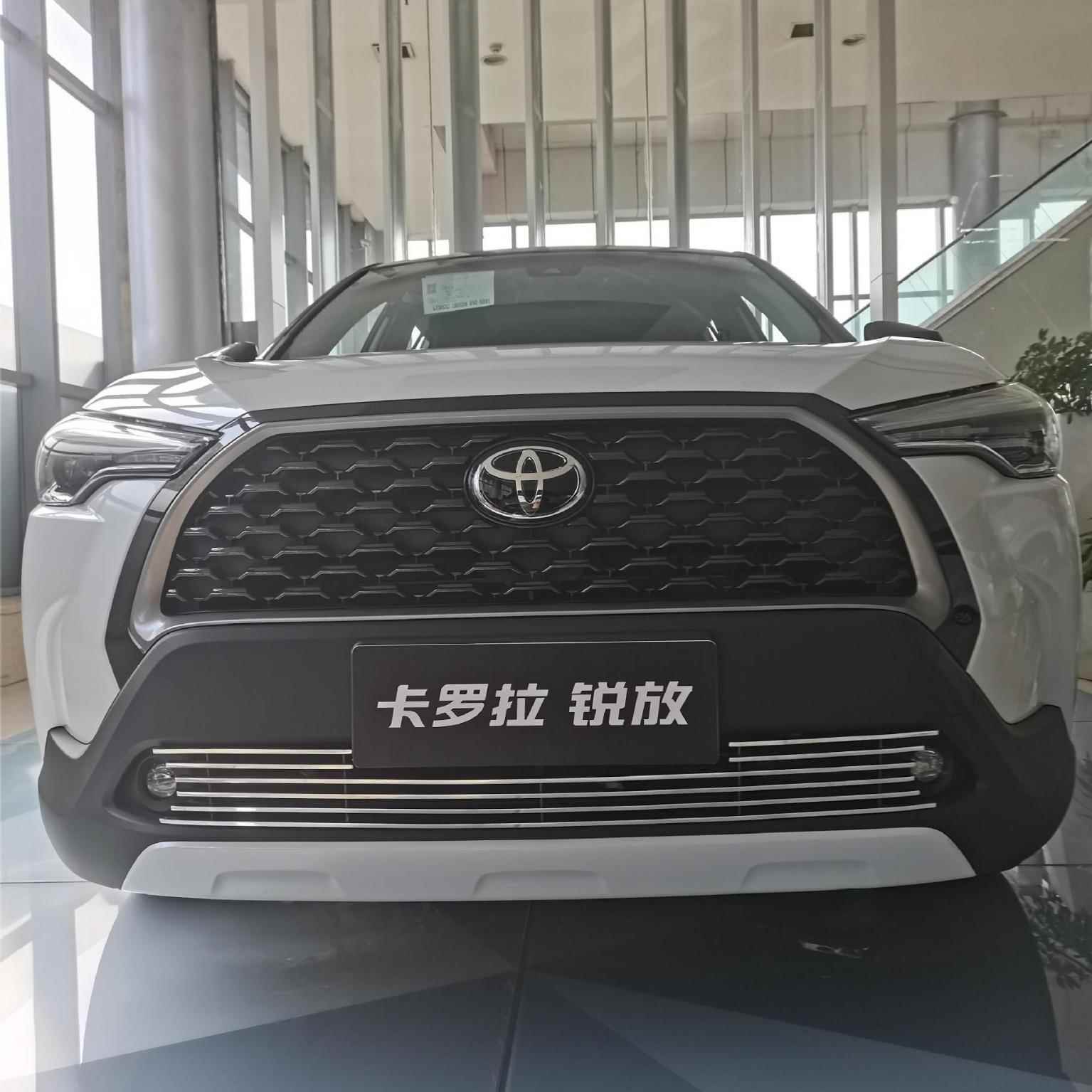 卡罗拉锐放中网外观改装件前脸防虫网装饰条护杠防护用品配件图片