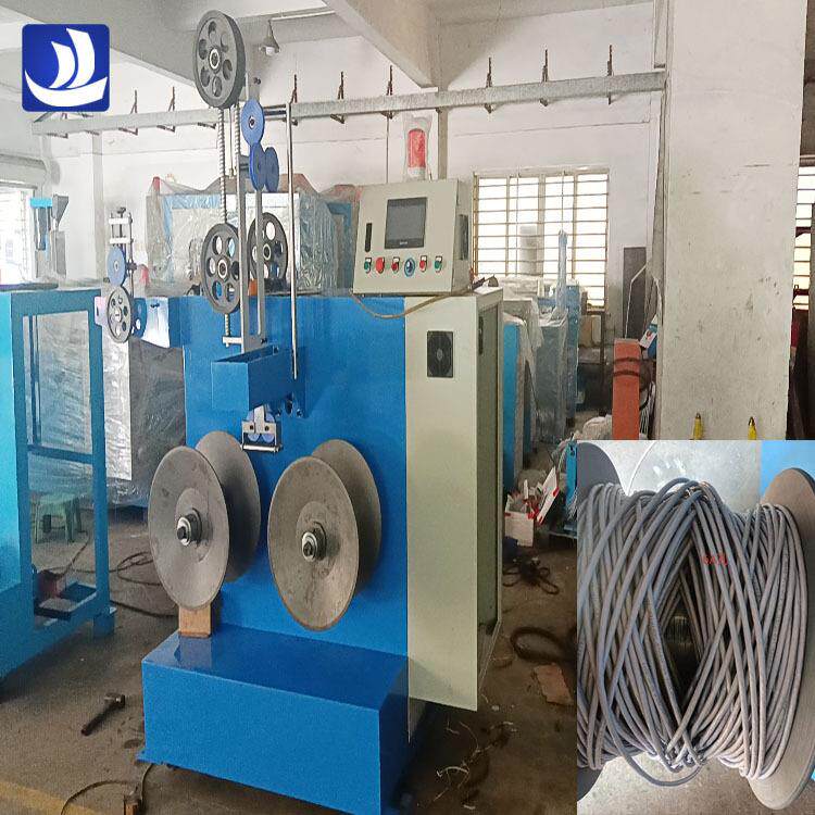 网线打卷机八字打卷网状收卷包装机超五类六类567类高频网线设备