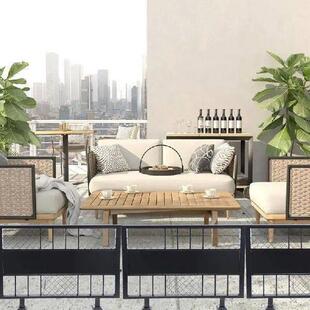 Metal Outdoor Privacy Screen Decorative Fence