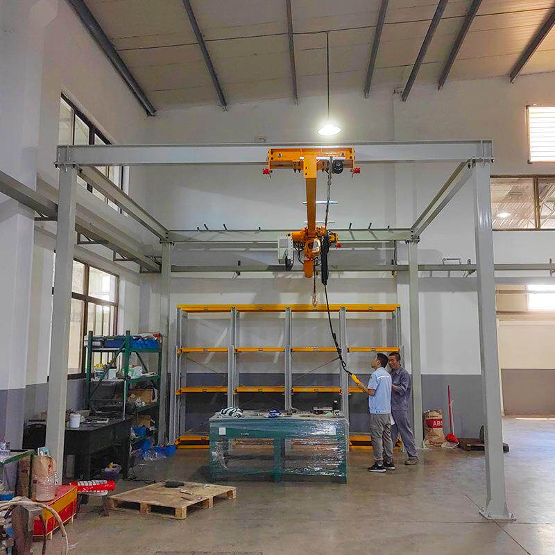 宁波孚尔特1T2T轻小型欧式电动悬挂单梁桥式起重机