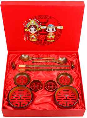 结婚礼物送新娘新人闺蜜朋友创意高档实用小众高级新婚送礼品碗筷