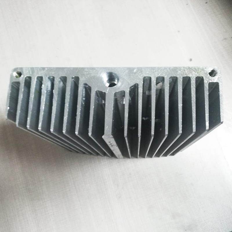 大梳子型电子散热热器功率散片齿铝型材散VLK热CNC密加工铝合金