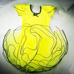 正品儿蓬童舞蹈服装功服女童跳舞衣服芭舞纱裙蓬裙幼蕾儿合练唱表