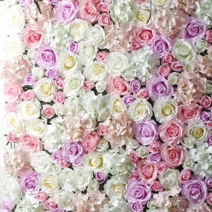 032 饰墙可拼接剪裁FW46 仿真花墙网红墙婚庆花墙门店装 046 夏花