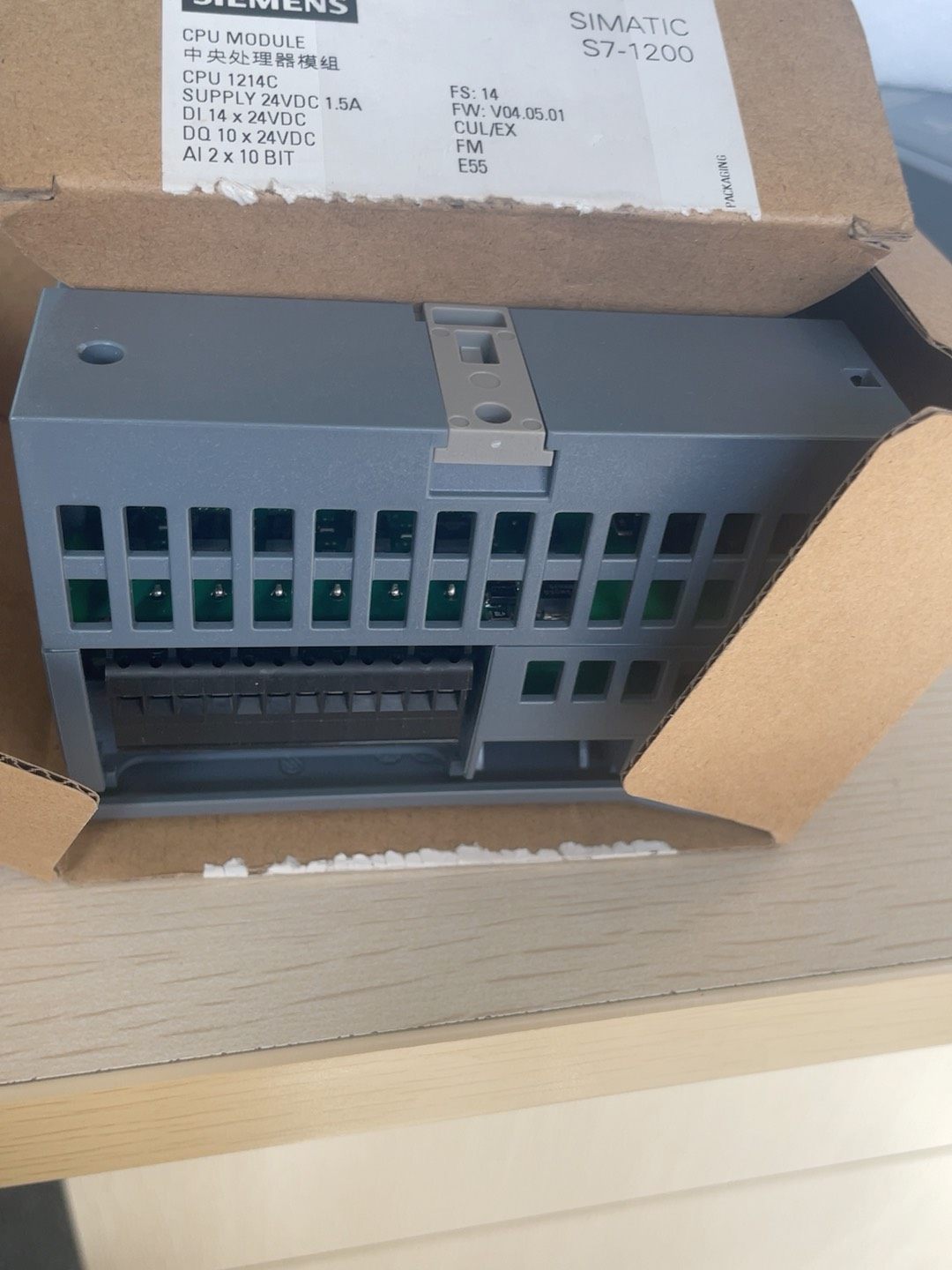 CPU西门子6ES7214-1AG40-0XB0中央处理器模