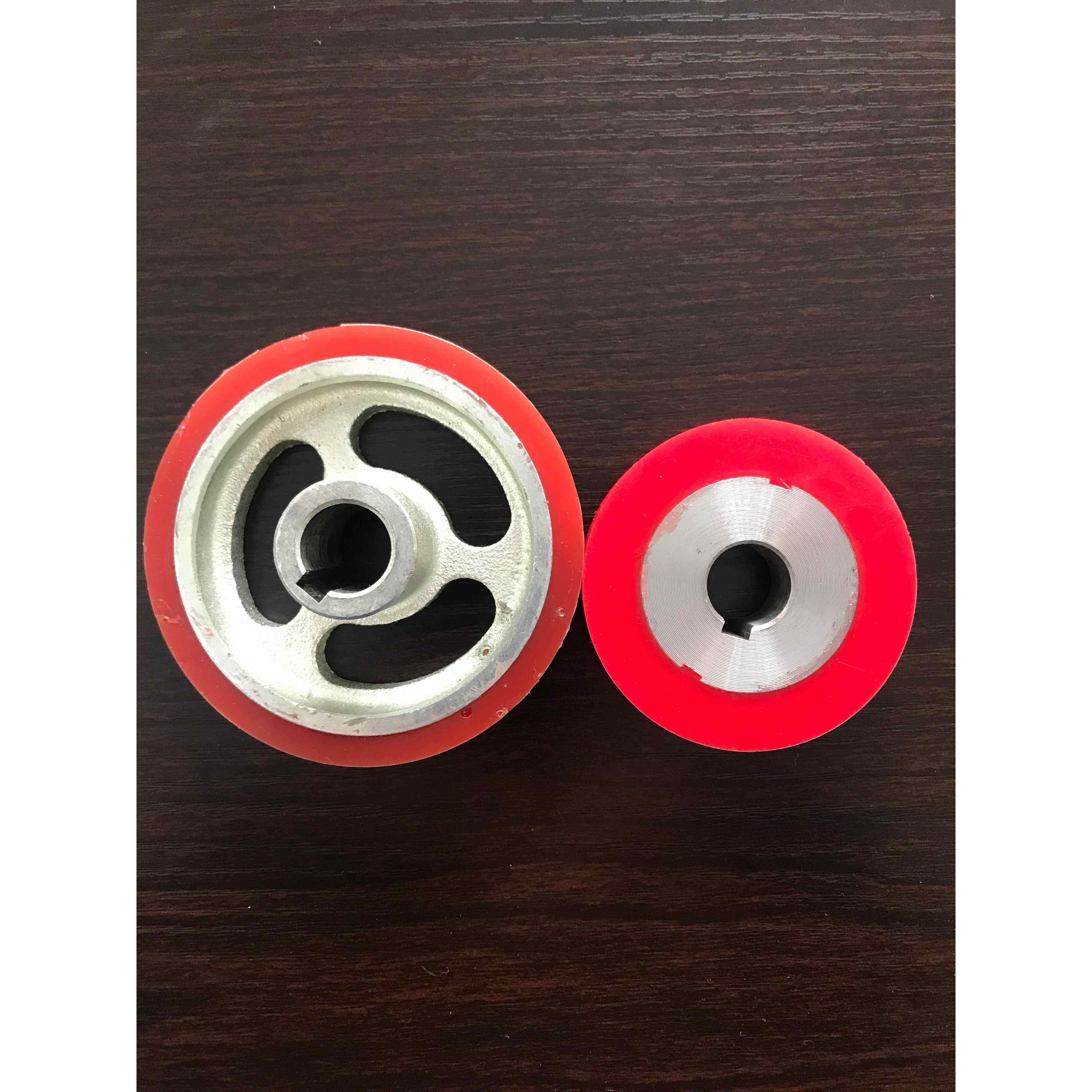 永创半自动打包机通用配件,双电机配件,双电机送带轮主动轮,铁
