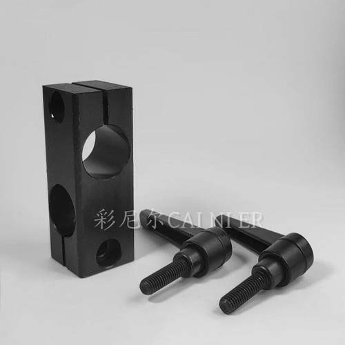 支柱固定夹 带固定把手型 快速锁紧十字连接件 快速锁紧固定夹