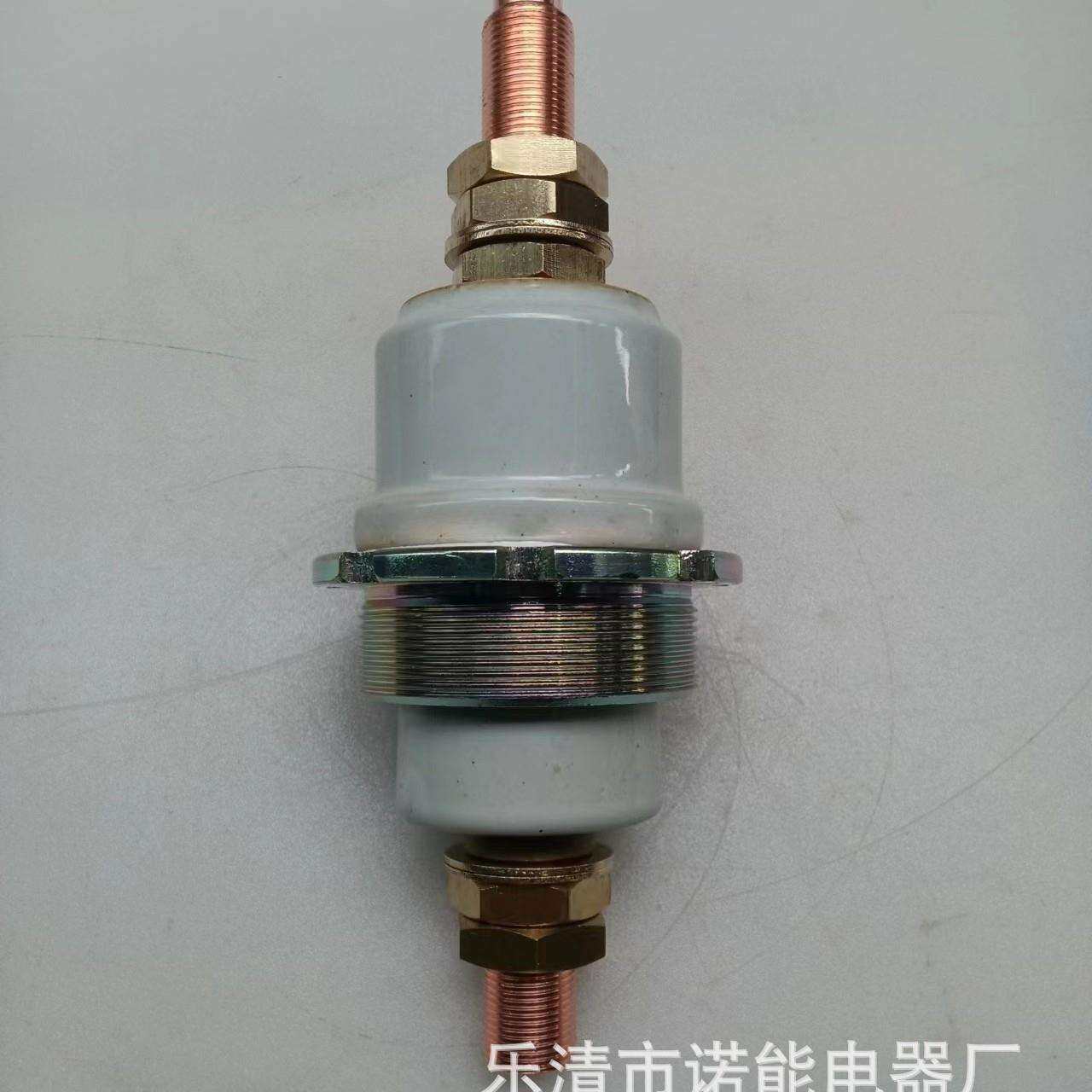 诺能电器 白色M16 M20穿墙煤矿接线柱 矿用导电杆M24防爆接线柱