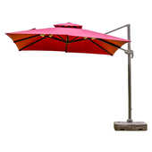 户外遮阳伞别墅罗马伞3米室外大太阳伞大型庭院伞室外露台摆摊伞