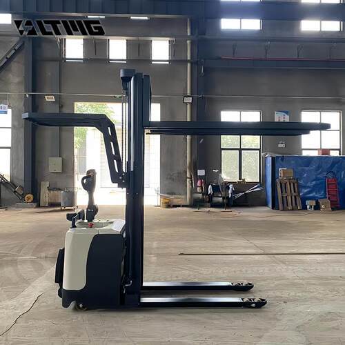 LTMG堆高车电动2吨3吨站驾式举升3米叉车堆垛车 电动托盘堆高车