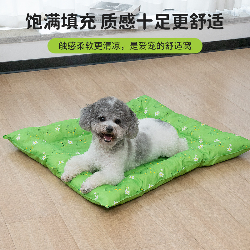 宠物冰窝猫咪凉席垫子中小型犬降温冰凉窝防撕咬夏季狗狗冰垫猫窝图片