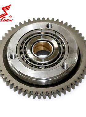 包邮机车配件CG150 175 200 250 超越离合器本体20珠启动盘总成