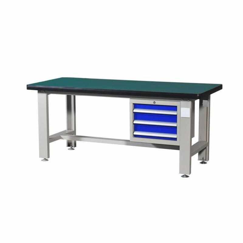 JNJIENGONG工作台工厂1.8米长重型实验台车间维修钳工台流水线