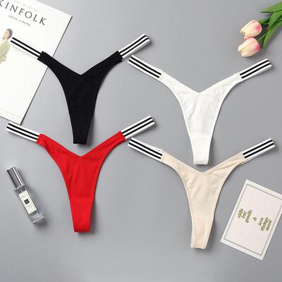 Sexy Sports Panties Ms Underpants Seamless Thong G String 裤