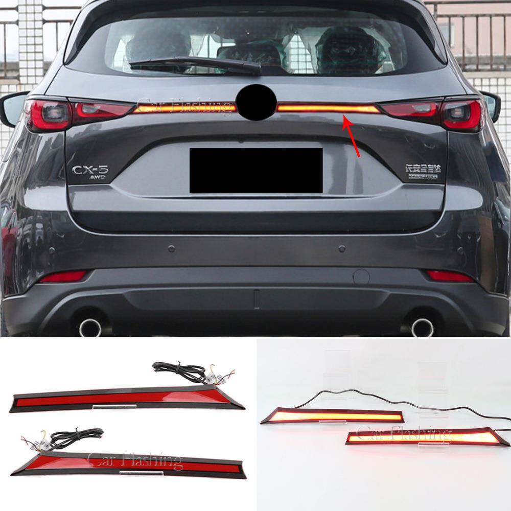 适用于马自达17-23款CX-5贯穿灯CX5防追尾灯刹车流水转向灯