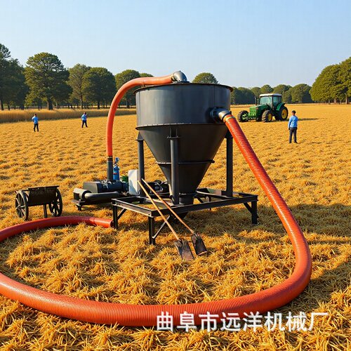 150型号小石子吸料机真空输送机移动式吸料机抽泥巴设备