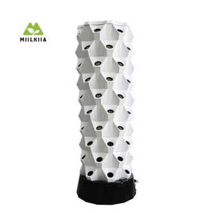 水培菠萝塔立体种植系统 家庭阳台无土栽培设备 塑料NFT水培塔