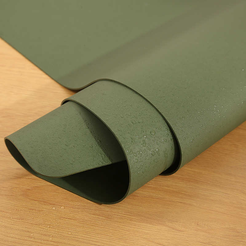 硅胶防油pu鼠标垫防水皮革 垫餐桌半皮革双面