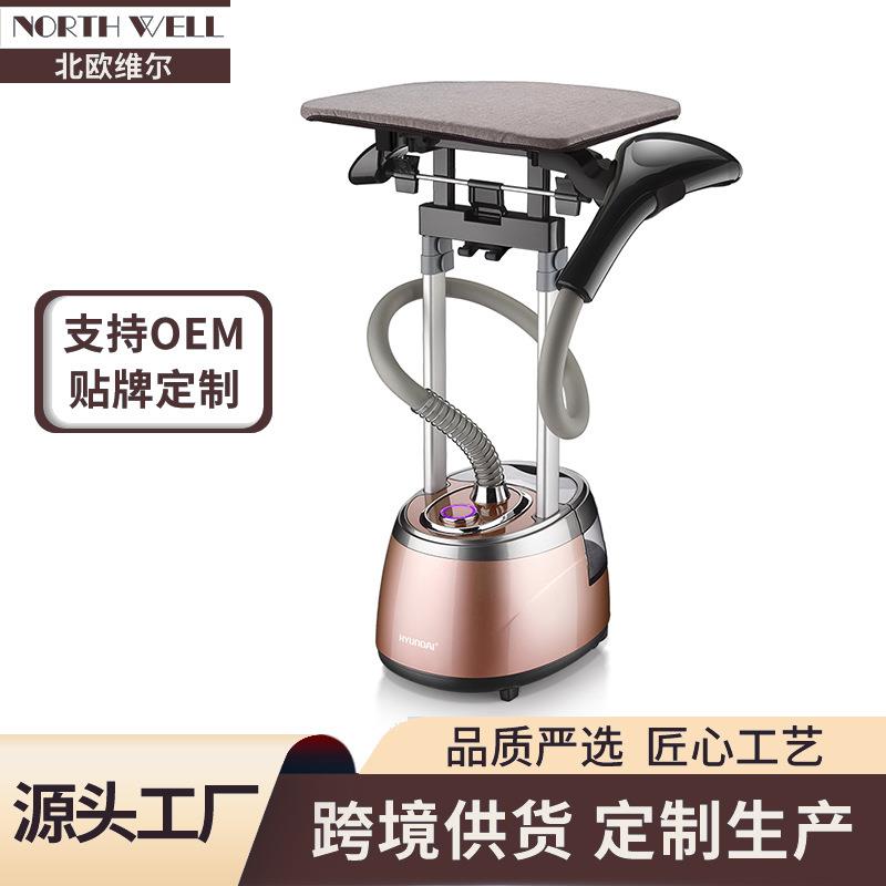 立式双杆大型挂烫机服装店蒸汽电熨斗蒸汽刷熨烫机欧规英规