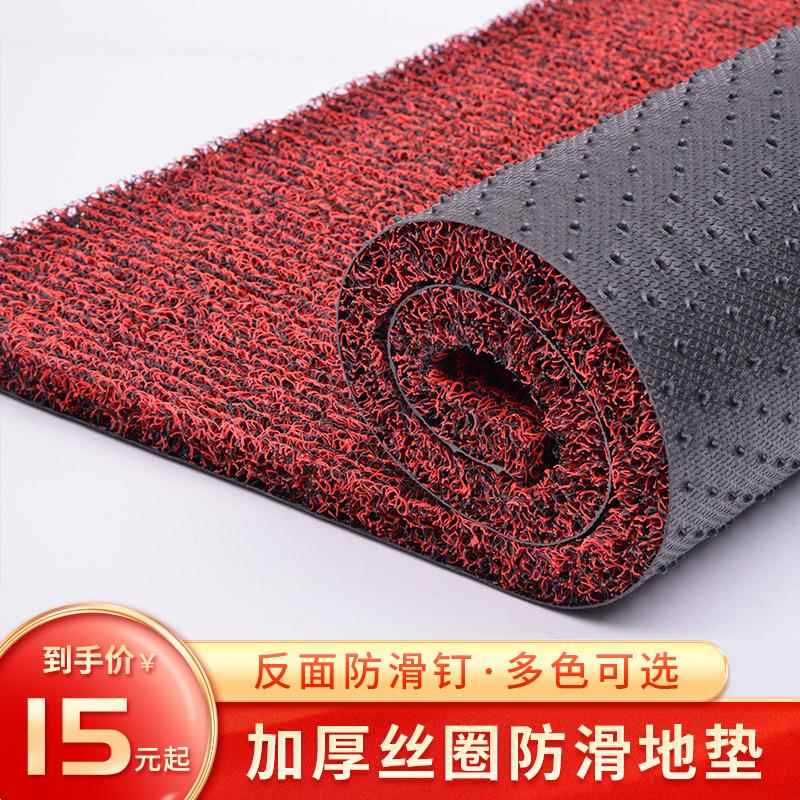 进门地垫入户门大门门口丝圈蹭脚垫子踩地毯家用防滑入门入户门垫
