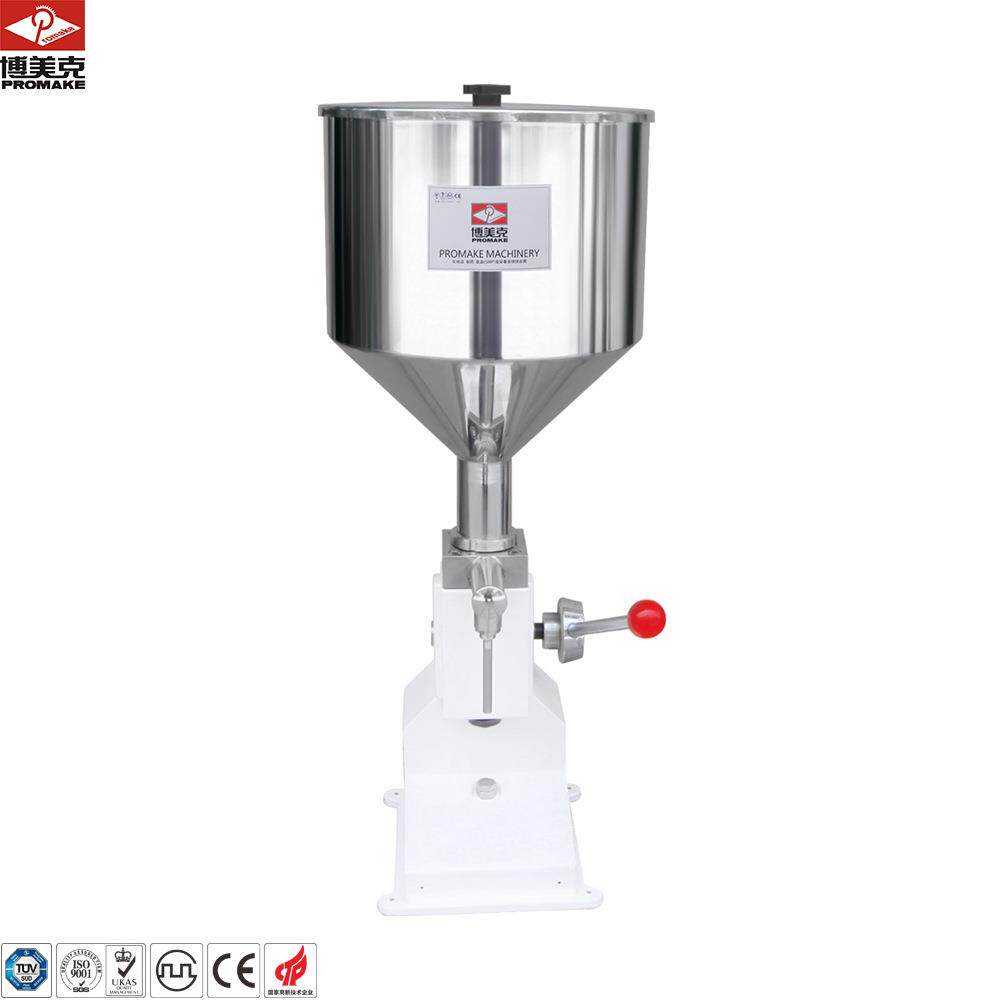 博美克热卖款!5-50ml手动液体膏霜多用途灌装机