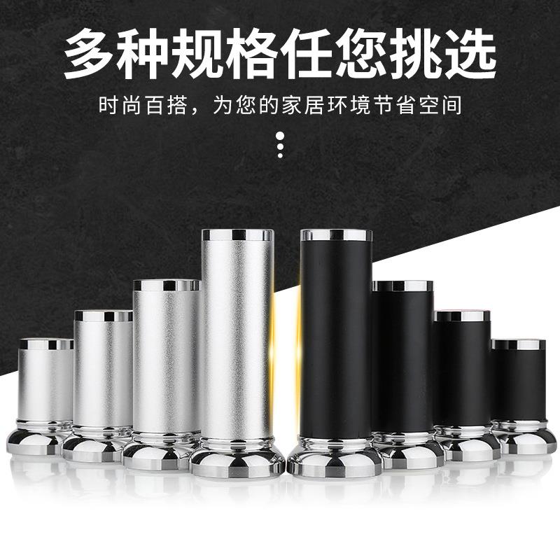 可调节铝合金加厚橱柜脚伸缩电视柜桌脚柜脚沙发脚茶几腿家具脚