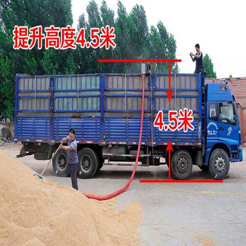 无轴蛟龙上料机移动式粮食装车机新型管式螺旋输送机现货