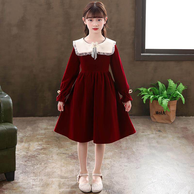 正品国庆童合唱演出生服男女童中学小诗歌儿朗诵舞蹈主持礼服表演