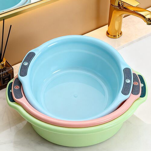 Plastic Face Basin for Home Use, Suitable for Infants, Stude