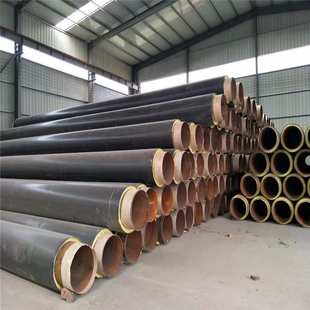 聚氨酯发泡保温钢管 热水输送保温钢管厂家 热力管网用聚氨酯保温