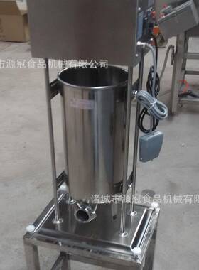 全自动不锈钢液压灌肠机 红肠腊肠灌制机 五香烤肠灌肠设备 源冠