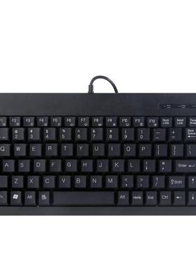 笔记本迷你PS2工业台式机外接小键盘USB有线巧克力超薄防水静音