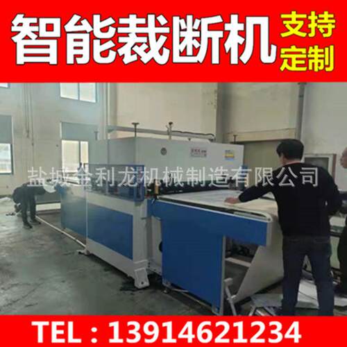 地板革自动裁断机下料机地板革模切机卷材片材一体机温州有样机