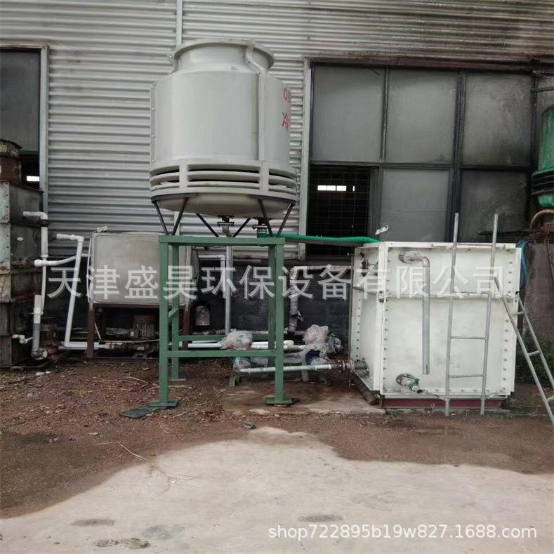注塑机降温玻璃钢冷却塔生产厂家现货供应10T-600T玻璃钢冷却塔
