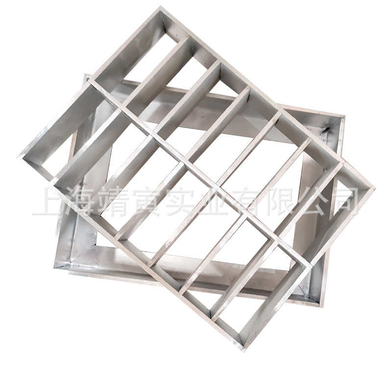 厂家供不锈钢钢格栅防滑Q235平台钢格板洗车房排水沟钢格栅踏步板