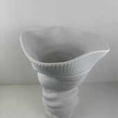 简约现代白色陶瓷花器摆件样板间售楼处客厅玄关餐厅艺术饰品