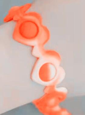 跨境新款灭鼠先锋硅胶运动手环工厂直销解压玩具