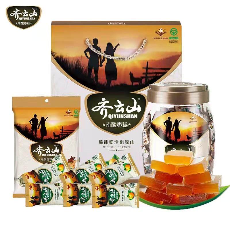 齐云山南酸枣糕散装休闲健康食品混合孕妇小孩吃零食酸甜江西特产