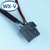 汽车连g线束灰色 汽车线束孔2接8头接线174046汽车连汽车接器