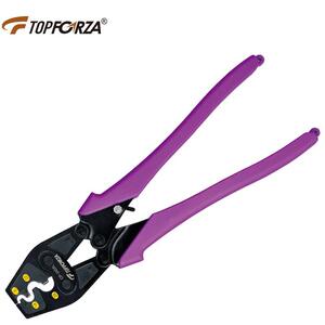 拓伏锐（TOPFORZA）专业棘轮式YO裸端子压接钳压线钳冷压接钳端子